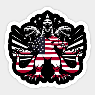 Godzilla Sticker